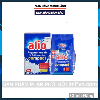 Combo Bột rửa và muối làm mềm nước Alio  - ImP - ImPvn