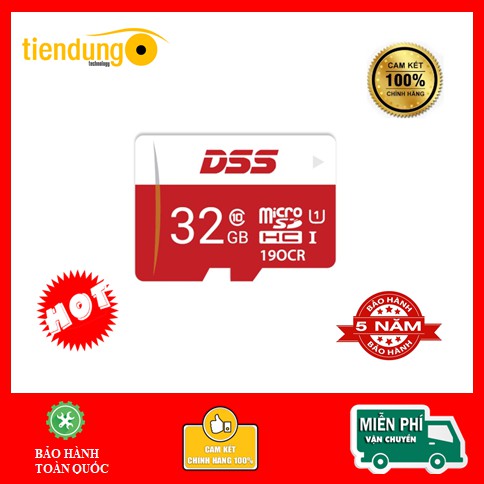 Thẻ nhớ 32GB DSS Speed 80MB/s - Micro SD Bảo hành 5 năm