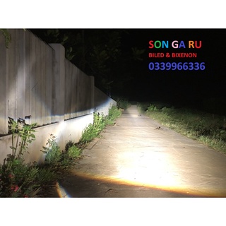 Đèn Bi LED S-LIGHT PRO x2 trợ pha LASER 3 inch
