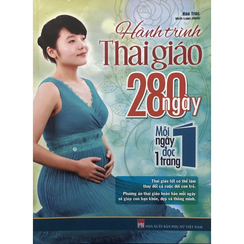 Sách Hành Trình Thai Giáo 280 Ngày, Mỗi Ngày Đọc Một Trang