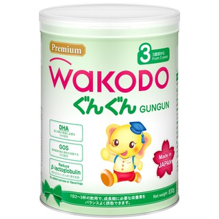 Sữa wakodo gungun số 3 nhật bản 830g