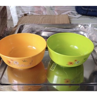 🍛Set 10 Chén CƠM Nhựa Dẻo, HOA CÚC, Dày, Chắc (Rộng 11cm)