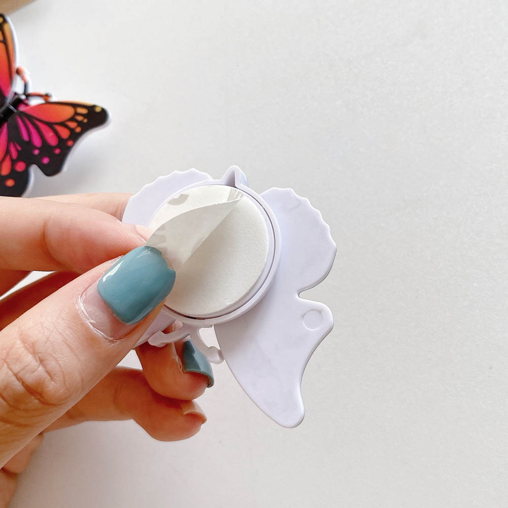 Giá đỡ điện thoại xoay 360 độ hình bướm dễ thương