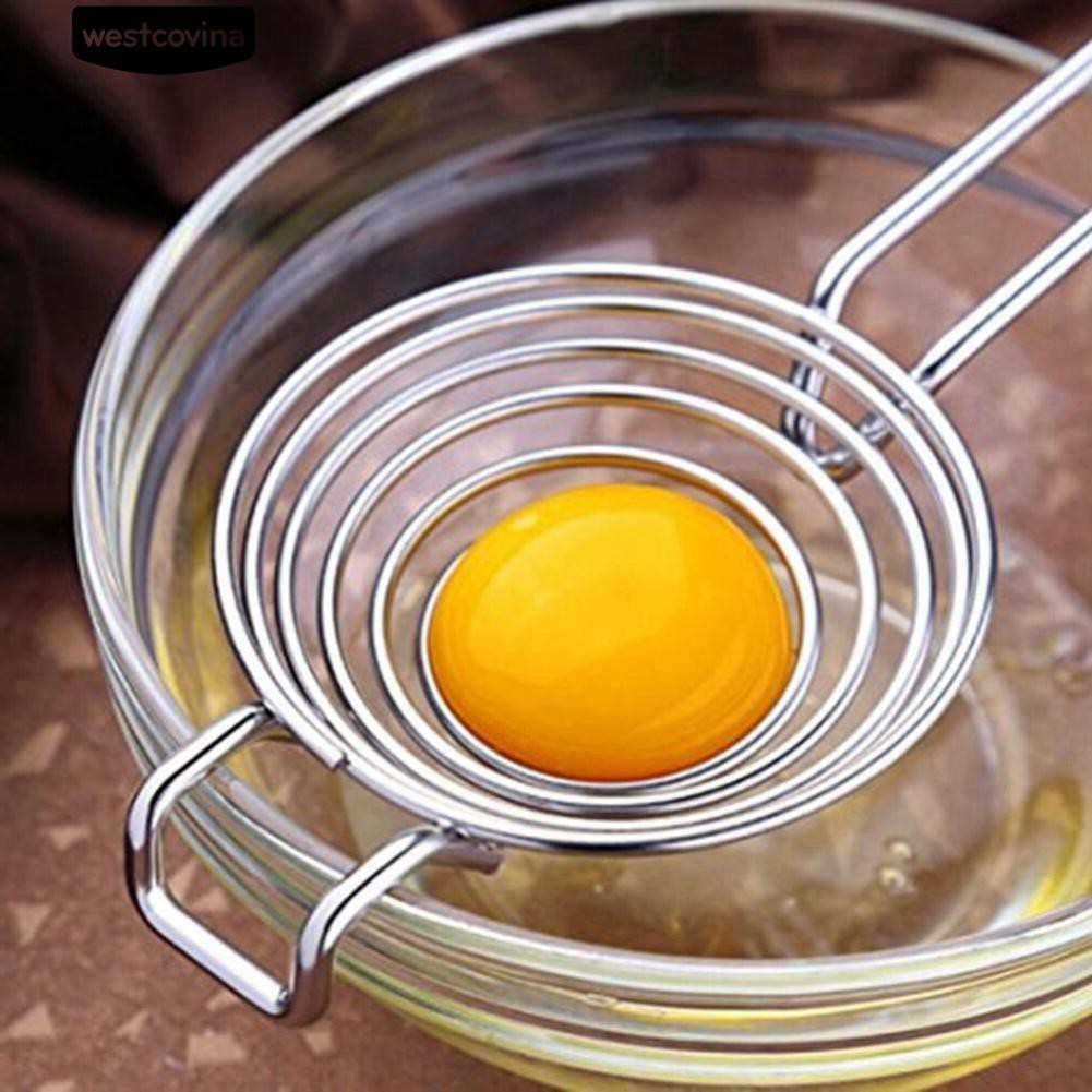 Dụng cụ tách lòng đỏ trứng bằng thép không gỉ