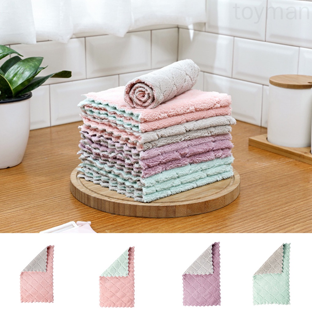 Khăn Lau Chén Dĩa Thấm Hút Tốt Tiện Lợi