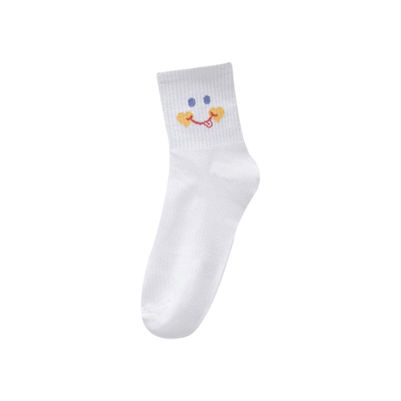 Vớ cotton Cổ Cao Co Giãn In Họa Tiết Động Vật Dễ Thương Thời Trang Cho Nữ
