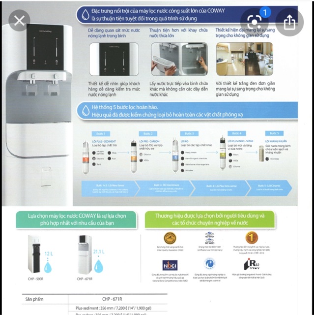 Lõi lọc nước Pre cacbon 14