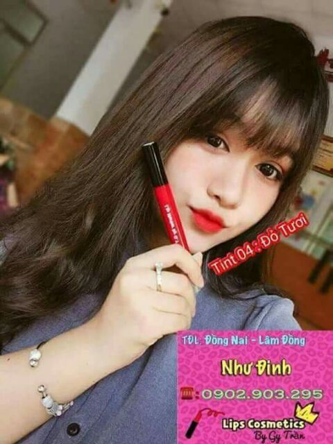 Son Tint bút lông Handmade Gy Trần💄💄💄