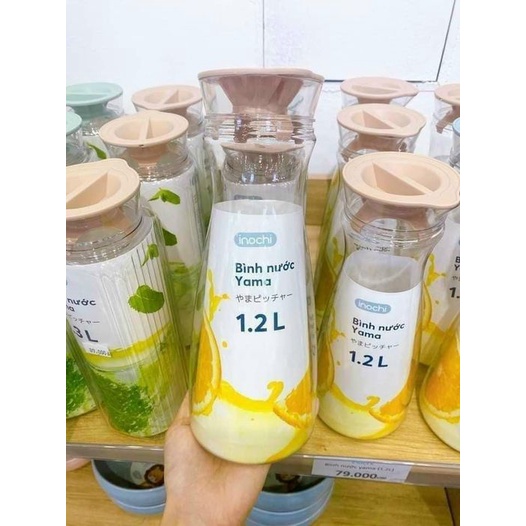 Bình Nước YAMA 1.2L Cao Cấp, Bình Nước Chính Hãng INOCHI
