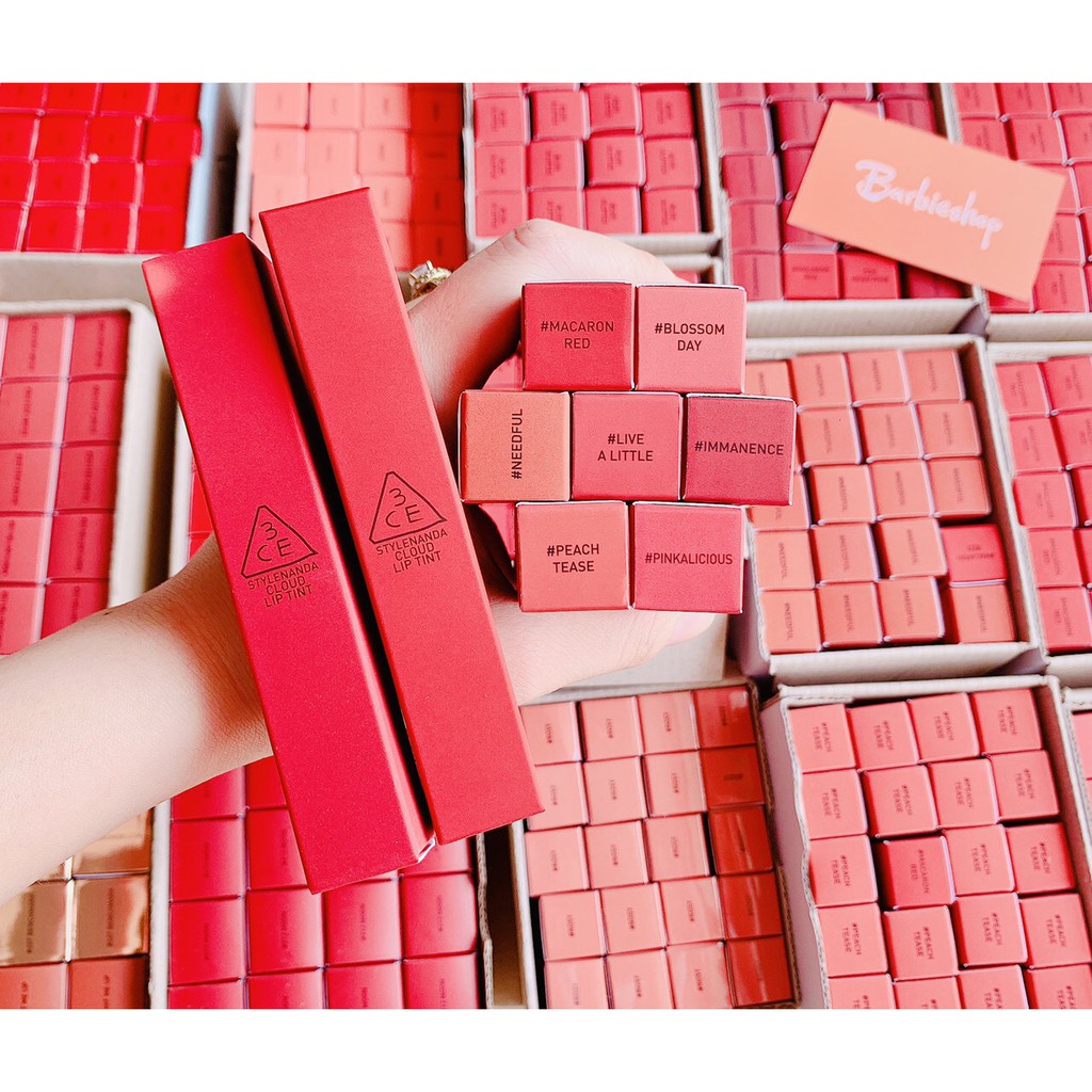 Son Kem 3CE Cloud Lip Tint vỏ nhám