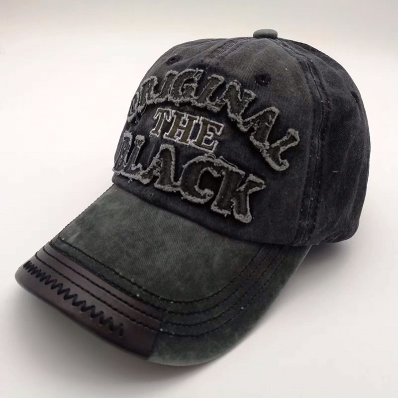 Mũ lưỡi trai thêu hình, nón đội đầu cổ điển phong cách Gothic Punk Y2k cho nam nữ