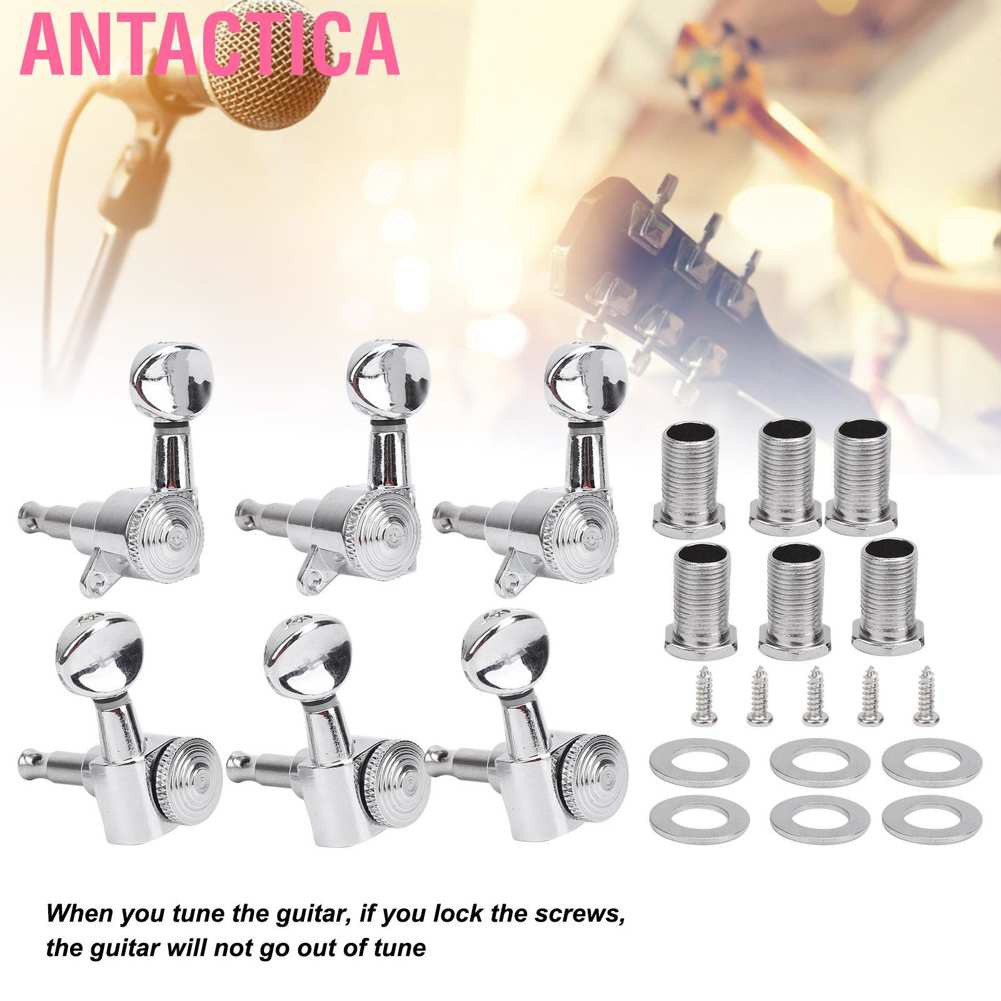 Antactica String Tuning Pegs Electric Guitar Locking Tuner Keys Musical Instrument Part