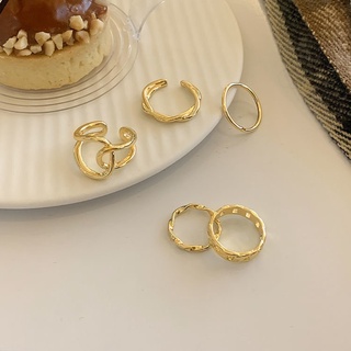 Set 5 Nhẫn Hở Kiểu Dáng Đơn Giản 