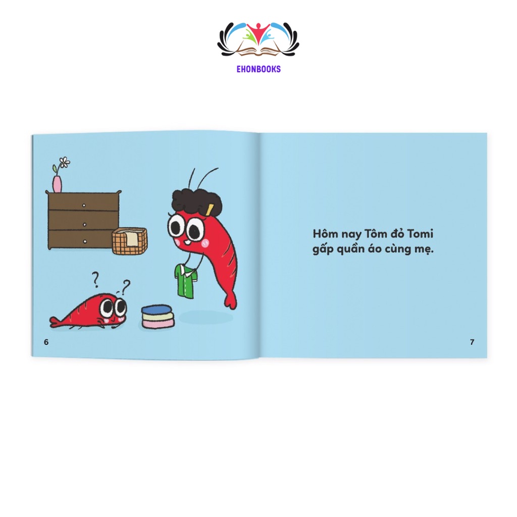 Sách ehon cho bé - Phép so sánh diệu kỳ - To Nhỏ - Ehon nhật bản cho bé 2 6 tuổi