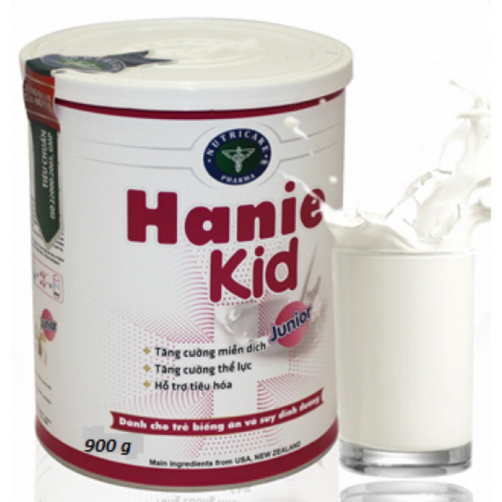 [DATE 2022] Sữa Bột HANIE KID Số 1, 2, Junior 1-10 Lon 400G