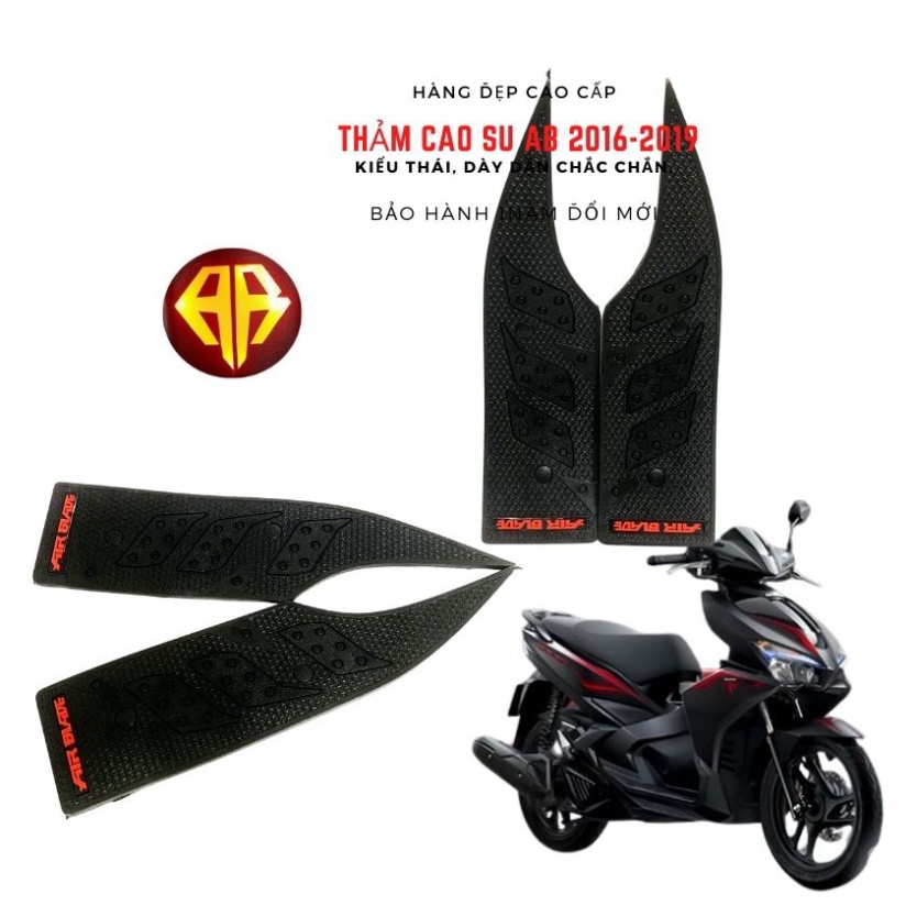 Thảm Lót Sàn Cao Su Cho Honda Air Blade 2016 Đến 2019