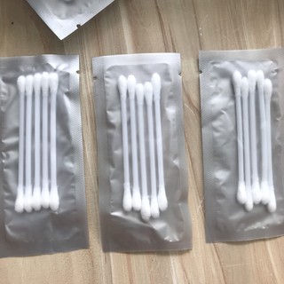 Tăm bông bao bì nhôm kênh khách sạn ( 100 túi , 1 túi 5 que )