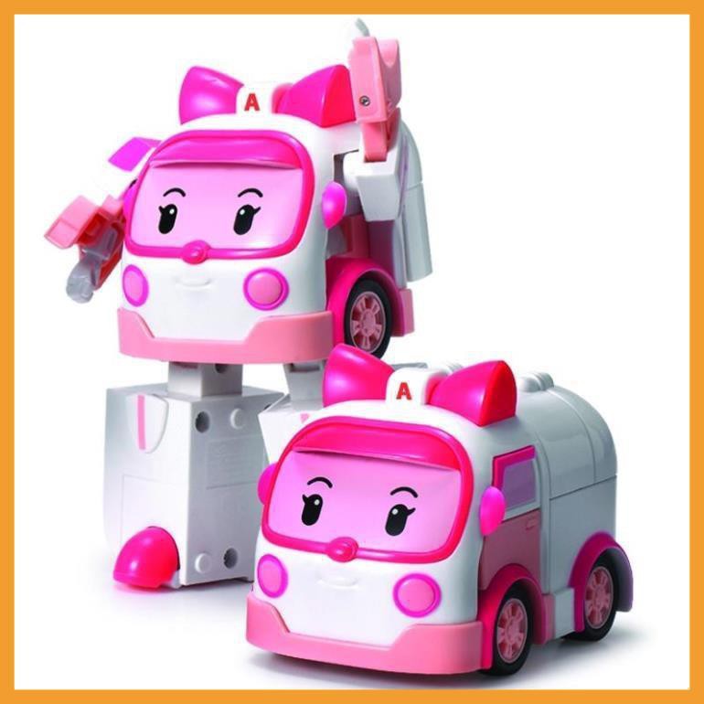 Đồ chơi ⚡️𝗙𝗥𝗘𝗘𝗦𝗛𝗜𝗣⚡️ Đồ chơi biến hình biệt đội xe robocar Poli 2 trong 1 giúp cho bé phát triển trí tuệ 5.0