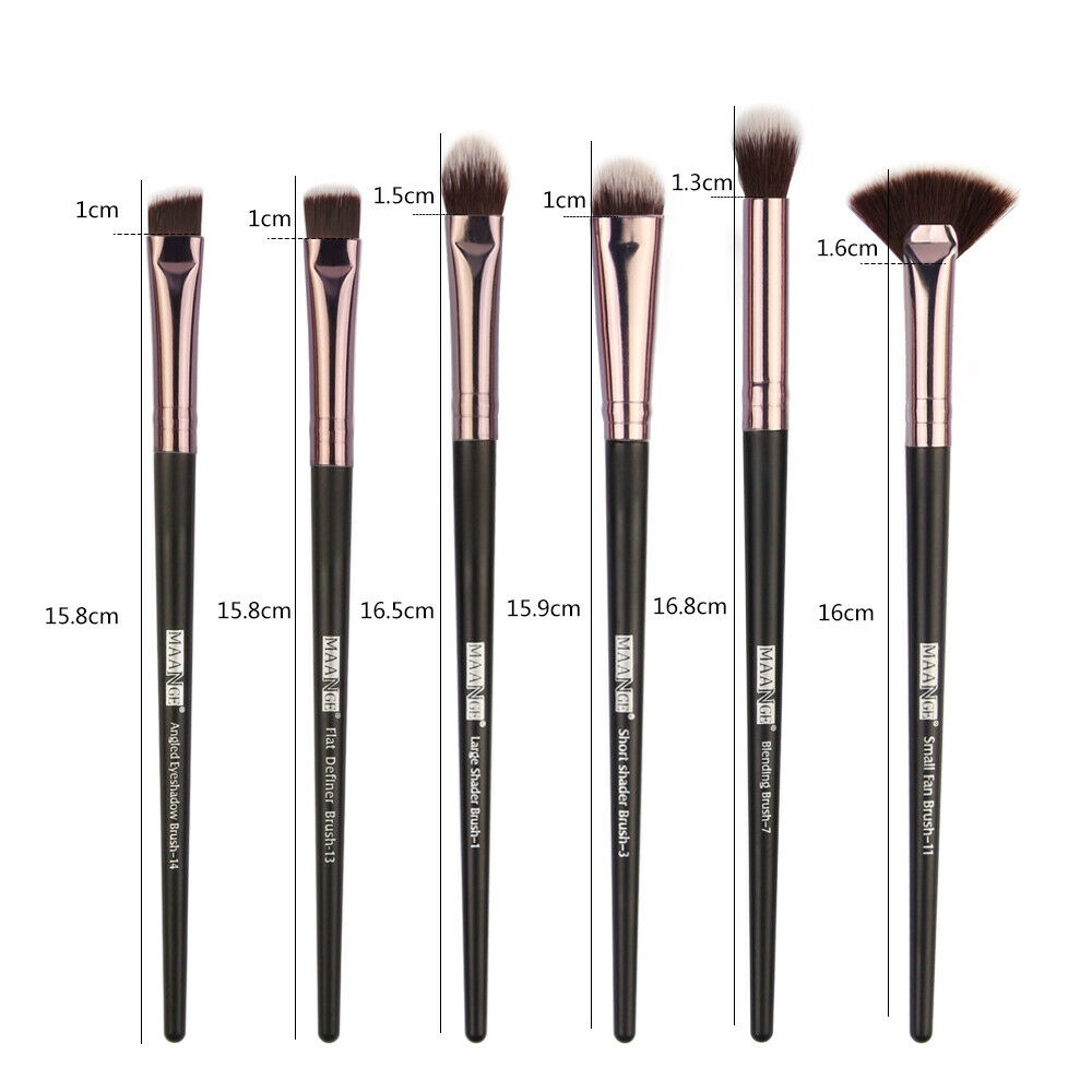 Set 6 Cọ Trang Điểm Chuyên Nghiệp Chất Lượng Cao