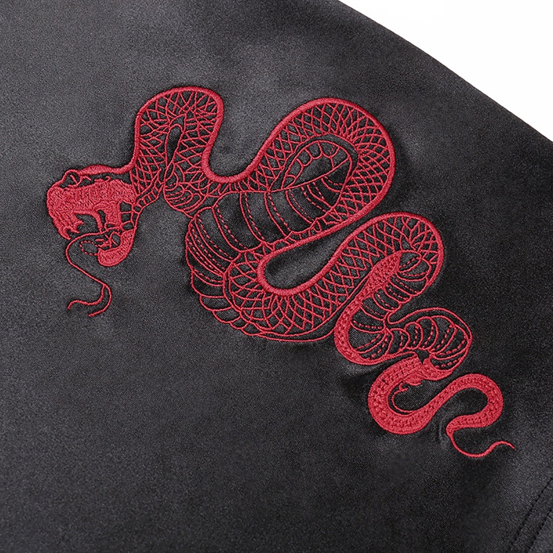 Brroa Set Áo Croptop 2 Dây In Chữ + Chân Váy Ôm Dáng Họa Tiết Da Rắn Quyến Rũ Cho Nữ