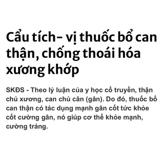 cẩu tích  10 củ nhỏ