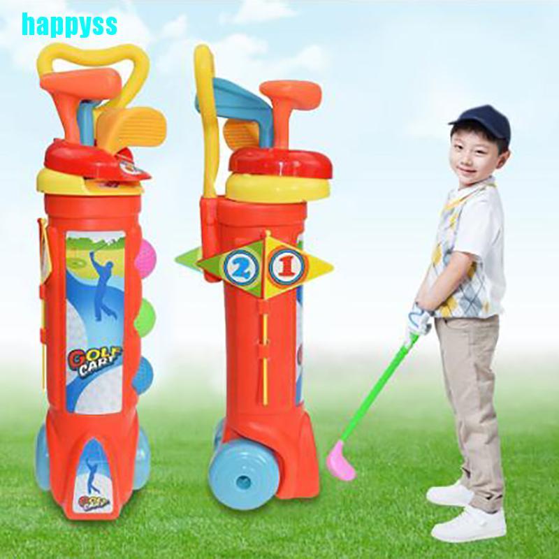 1 Bộ Đồ Chơi Golf Mini Bằng Nhựa Cho Bé