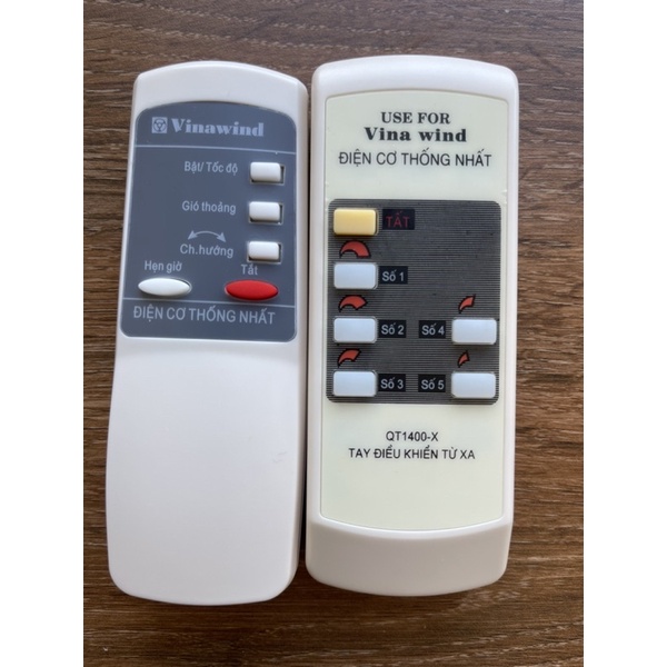 điều khiển quạt vinawind tiếng việt hàng loại 1
