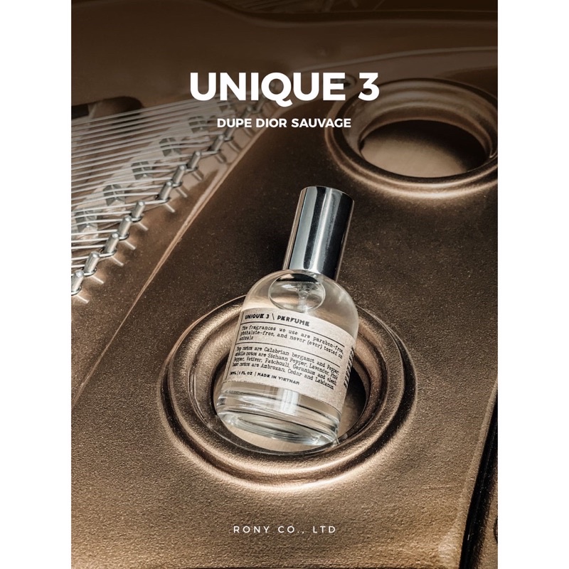 Nước hoa Unique 3 - 𝑫𝑼𝑷𝑬 𝑫𝑰𝑶𝑹 𝑺𝑨𝑽𝑨𝑮𝑬