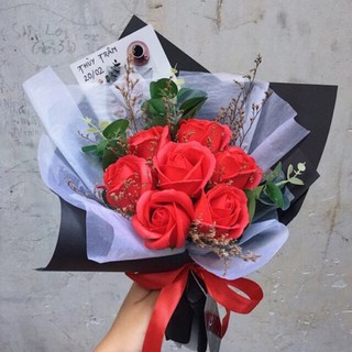 HOA SÁP BÓ 7 BÔNG ( KHÁCH IB MẪU )