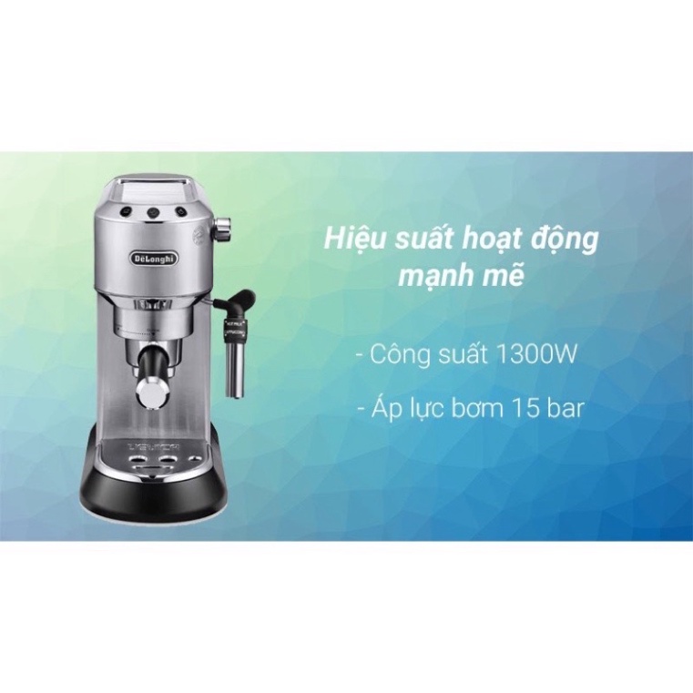 Máy pha cà phê Delonghi EC685.M - Hàng chính hãng(Hộp không được đẹp)