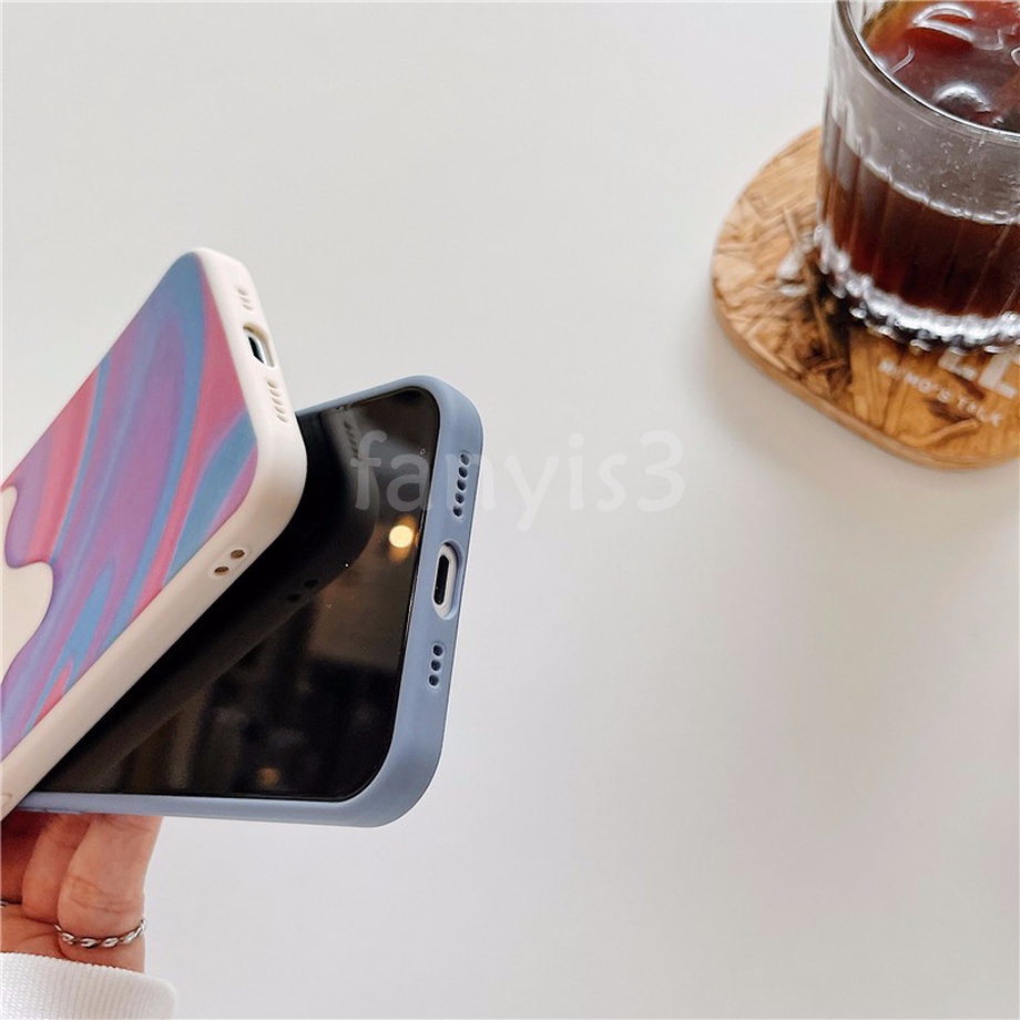 Ốp điện thoại silicone dẻo chống sốc họa tiết cầu vồng cho IPHONE 12 11 PRO MAX 8 7 6 6S PLUS X XR XS MAX 12MINI SE2020 | BigBuy360 - bigbuy360.vn