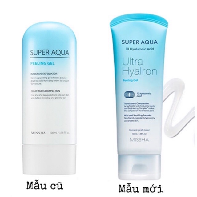 Tẩy da chết Missha Super Aqua D-tox Peeling Gel