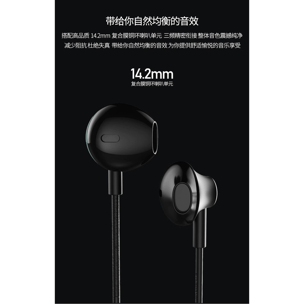 Tai nghe nhét tai Remax cổng 3.5mm âm thanh HD sống động dành cho điện thoại iPhone Xiaomi