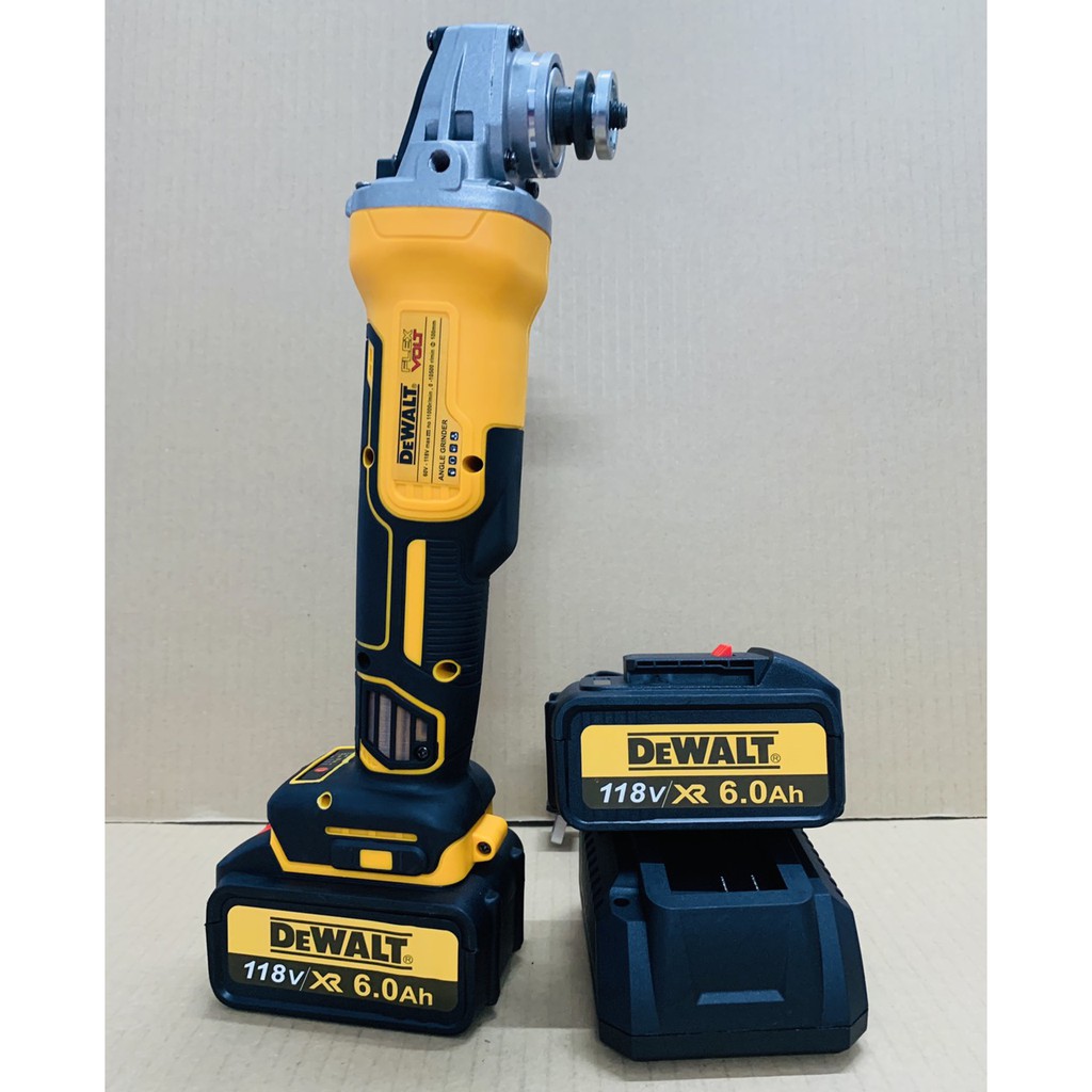 Máy mài, máy cắt dùng pin không chổi than Dewalt 118V có điều chỉnh tốc độ