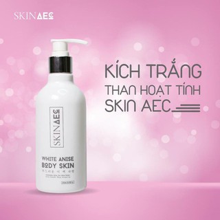 Kích trắng sữa tắm ủ kích trắng than hoạt tính skin aec