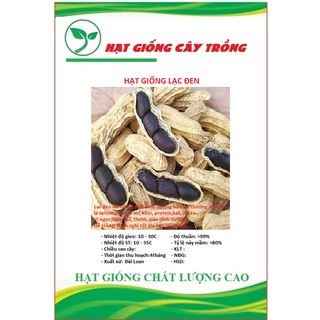 Hạt giống lạc đen đài loan ct93 - gói 15gram