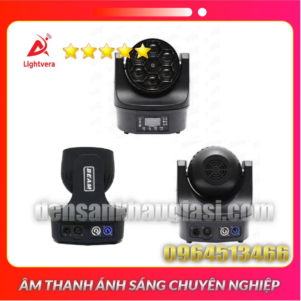 Đèn Moving Head 6 Mắt Laser Cho Phòng Karaoke Sân Khấu Đèn Sân Khấu Lightvera