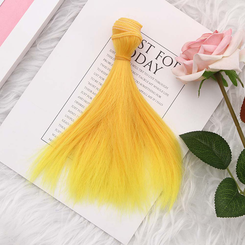 Bhy Bộ Tóc Giả Thẳng Dài Thời Trang Cho Búp Bê Barbie