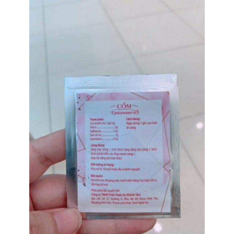 Cốm nở ngực upsizenano An Khánh Tâm | BigBuy360 - bigbuy360.vn