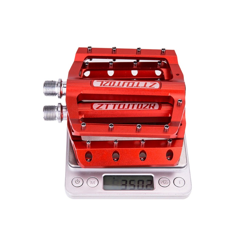 QQ Set 2 Bàn Đạp Xe Đạp Leo Núi JT02 Bằng Hợp Kim CNC Chống Trượt Mạnh Mẽ