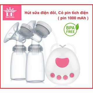 MÁY VẮT SỮA ĐIỆN ĐÔI REAL BUBEE