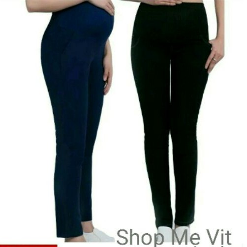 Combo 2 quần legging bầu giả bò