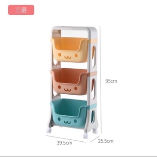 Tủ nhựa đa sắc 3 tầng