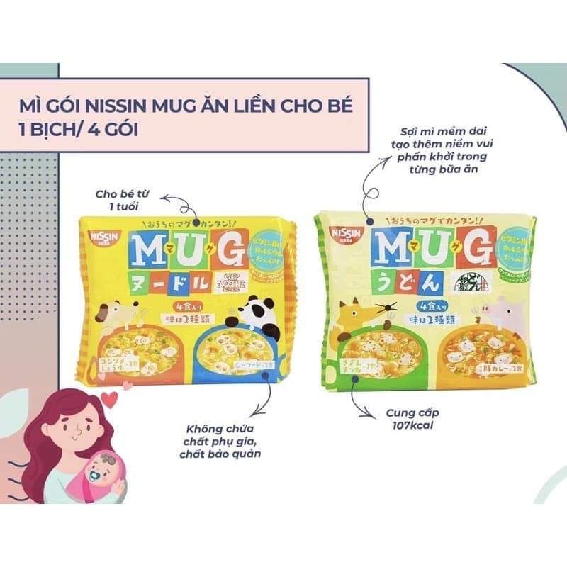 Mì mug Nhật cho bé từ 1 tuổi