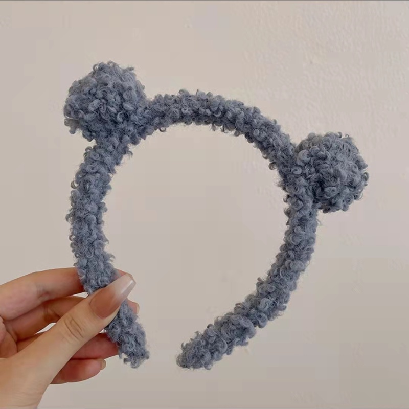 Băng đô hình gấu nhồi bông kiểu Hàn Quốc dễ thương