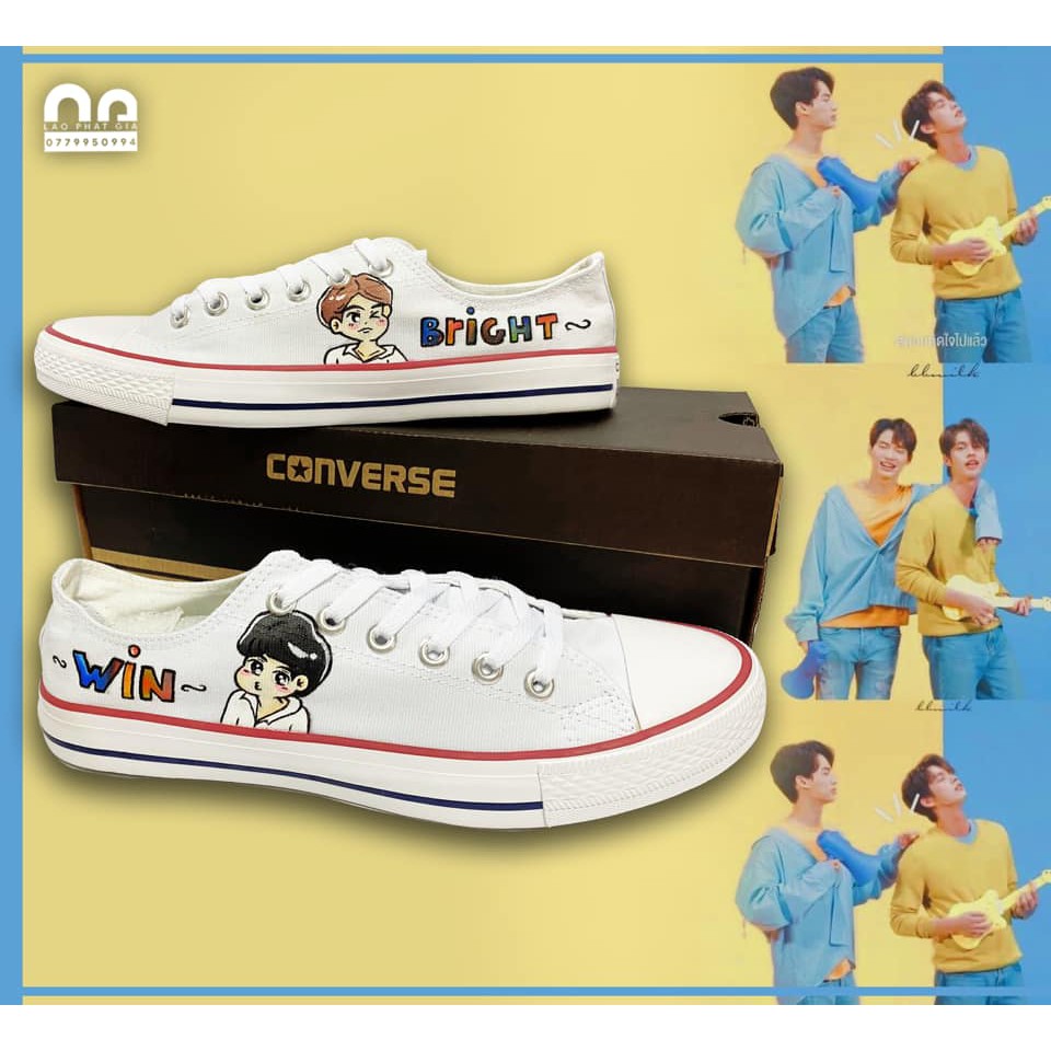 BrightWin_giày vẽ tay
