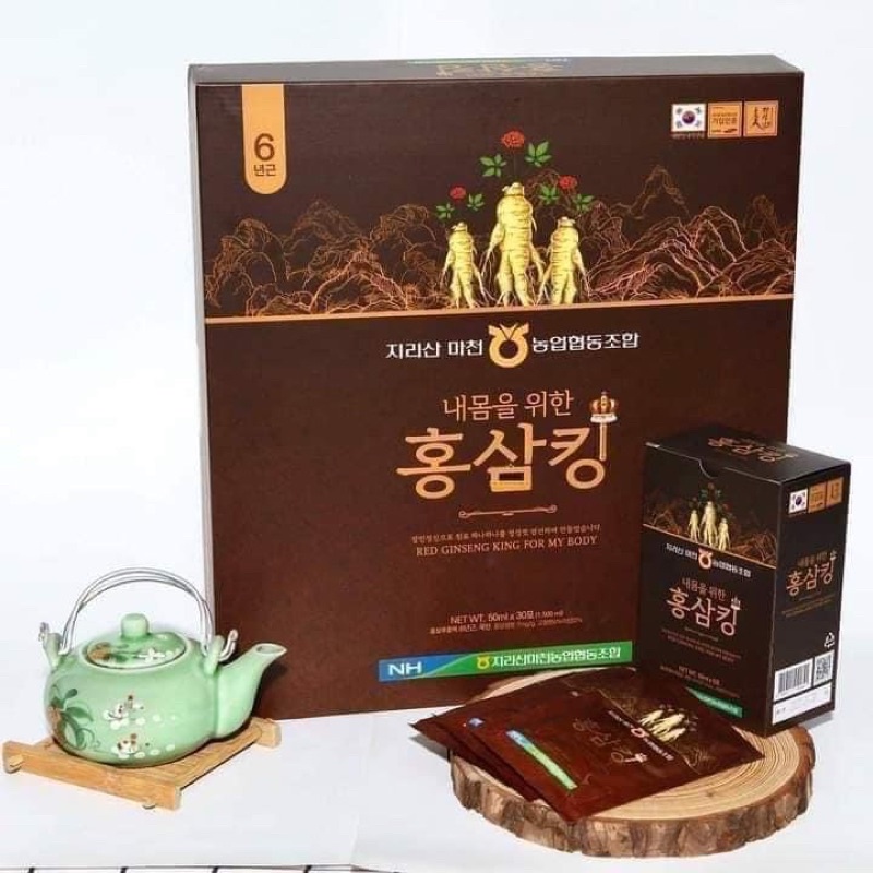 Nước Hồng Sâm Vua Hàn Quốc Red Ginseng King Of My Body