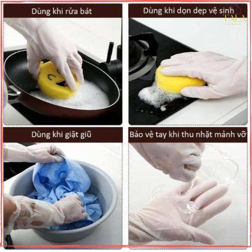 GĂNG TAY CAO SU SIÊU DAI DÀI TAY CỔ CHUN (GIÁ SỈ SIÊU RẺ)