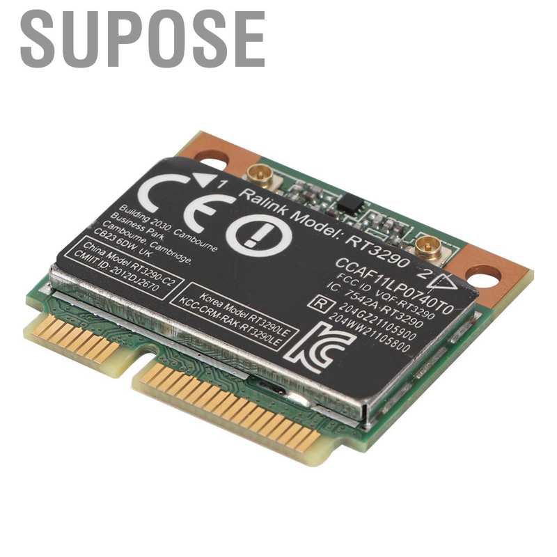 Card Wifi Không Dây Supose Rt3290 150mbps Cho Máy Tính Mini Pci-E | BigBuy360 - bigbuy360.vn