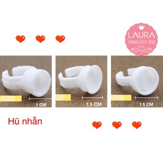 100 Hũ nhẫn, chum nhẫn đựng mực phun xăm